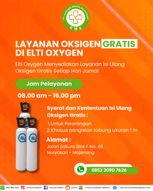 LAYANAN OKSIGEN DI ELTI OXYGEN
